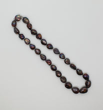 Load image into Gallery viewer, Chocolate Baroque Pearl Necklace
