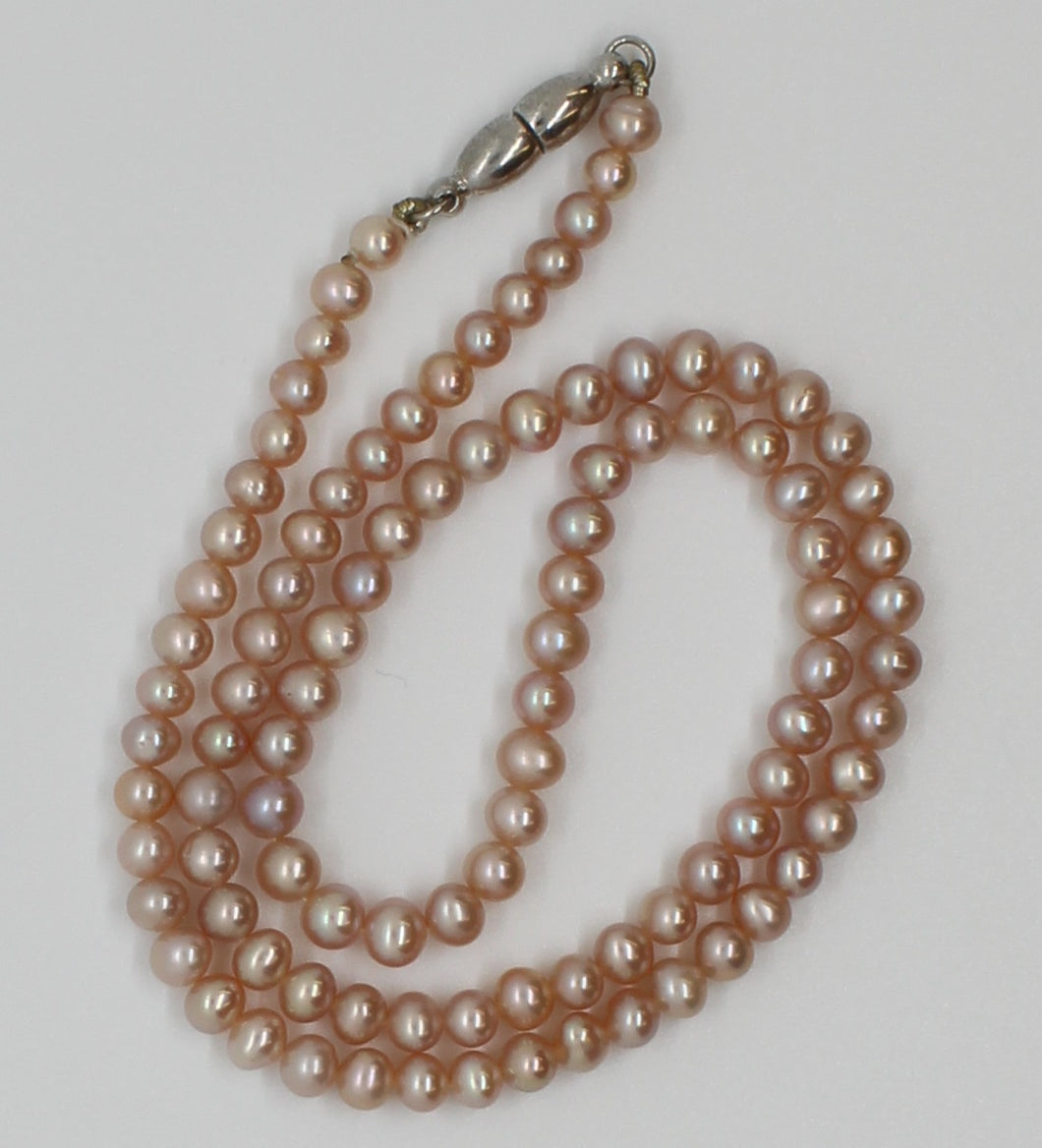 Pink Baby Pearl Necklace