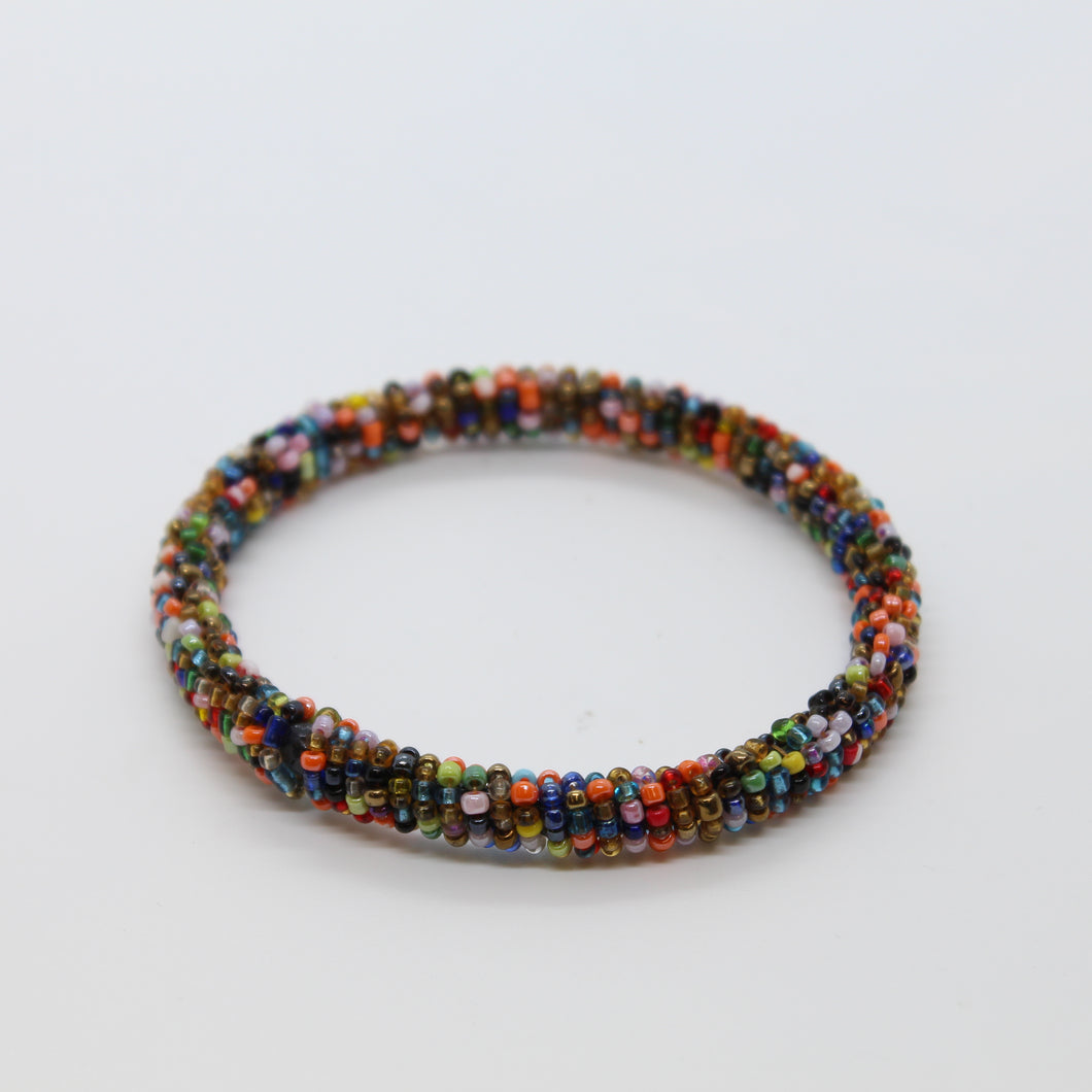 African, Bracelet Beaded, Small Round, #243