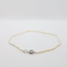 Load image into Gallery viewer, Seed Pearl Necklace 9ct YG clasp
