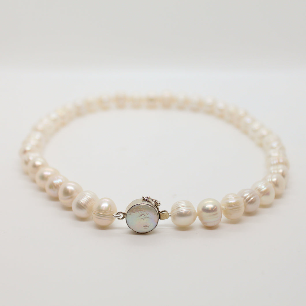 White Pearl Necklace