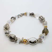 Load image into Gallery viewer, Necklace,Natural Smoky Quartz, Crystal and Silver Necklace
