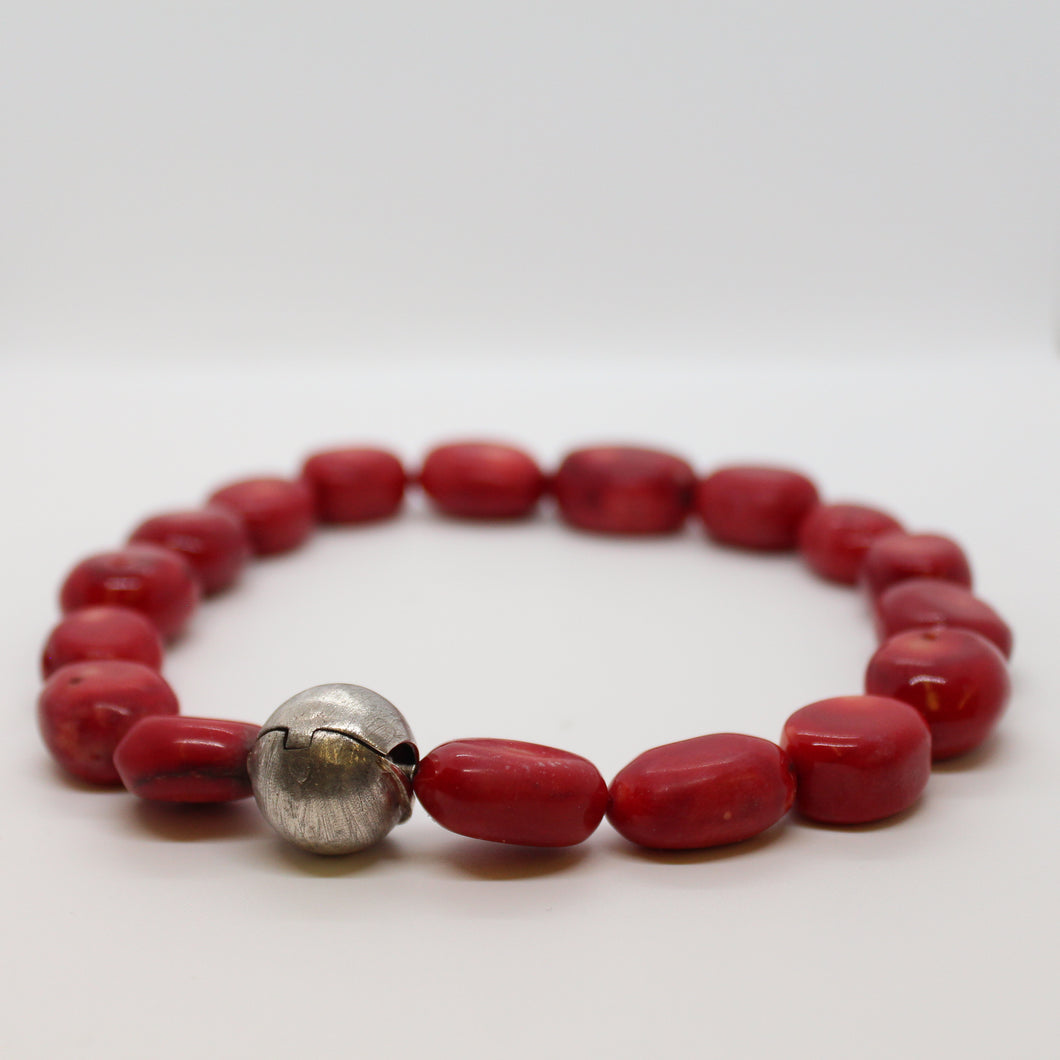 Necklace, Natural Coral Necklace