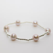 Load image into Gallery viewer, Sunshine Collection, Bracelet, Pearl and Sterling Silver Beads
