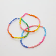 Load image into Gallery viewer, Sunshine Collection, Bracelet, Glass Beads in Rainbow Colours
