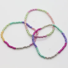 Load image into Gallery viewer, Sunshine Collection, Bracelet, ToHo Glass Beads in Rainbow Colours
