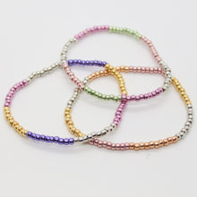 Load image into Gallery viewer, Sunshine Collection, Bracelet, ToHo Glass Beads in Rainbow Colours
