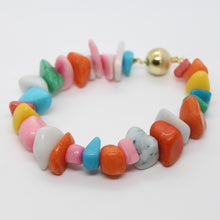 Load image into Gallery viewer, Sunshine Collection, Bracelet, 12-20mm Various Rainbow Stones
